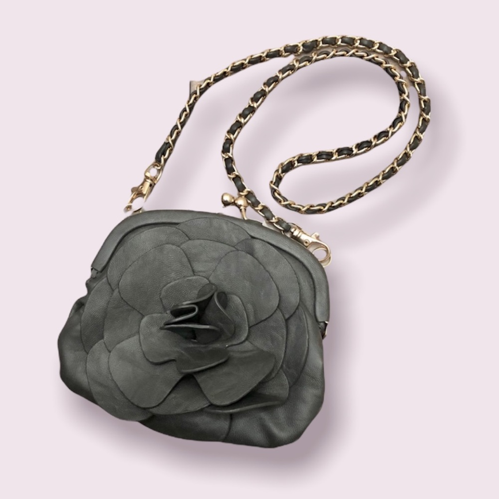 Kids Flower Detail Mini Bag